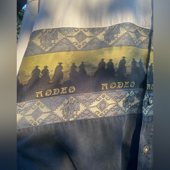 Vintage Rodeo Button-Up Shirt - Picture 2 of 5